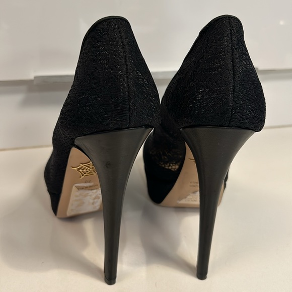 NWOT CHARLOTTE OLYMPIA Gothic Immodesty platform pumps. Size 40 (size 9) - Picture 3 of 8